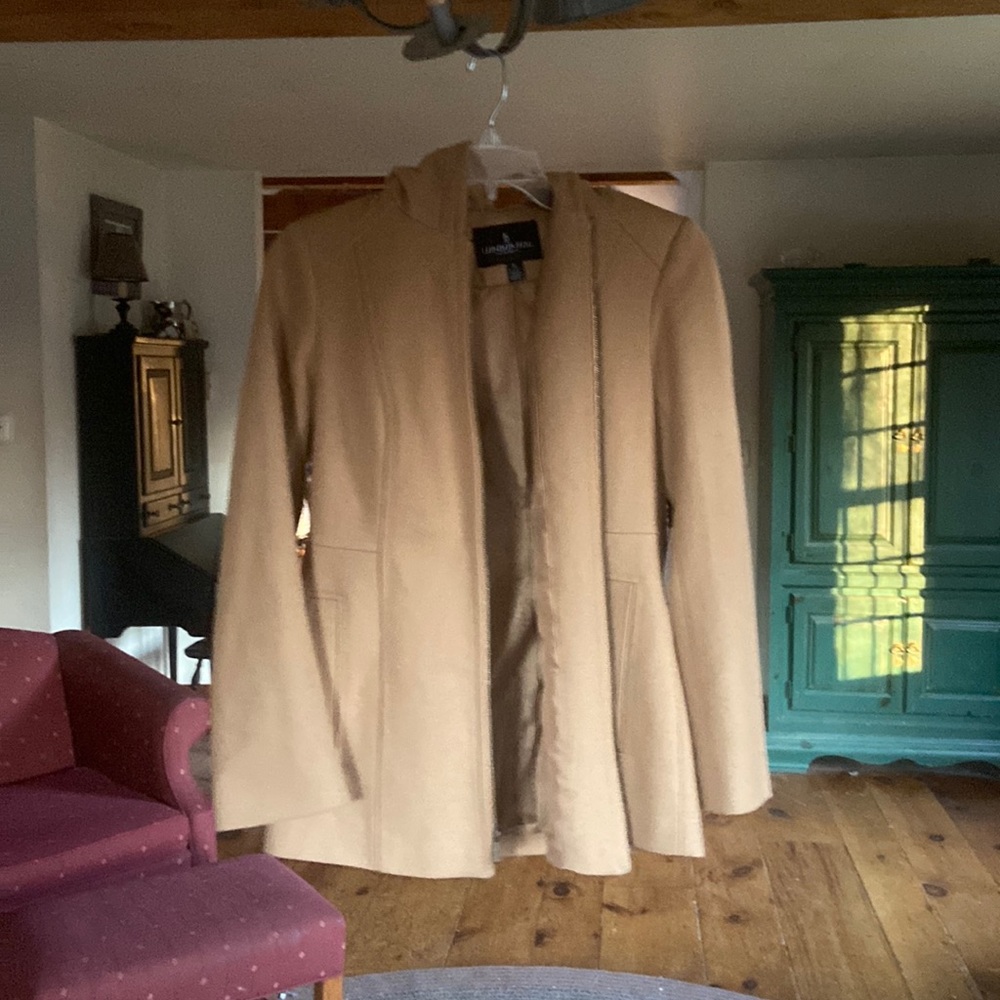 London fog camel jacket
